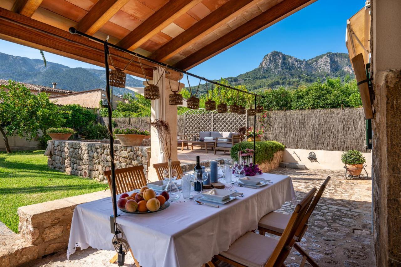 Sa Finqueta, Luxury Elegant Mansion With Breathtaking Views Of Soller Villa Esterno foto