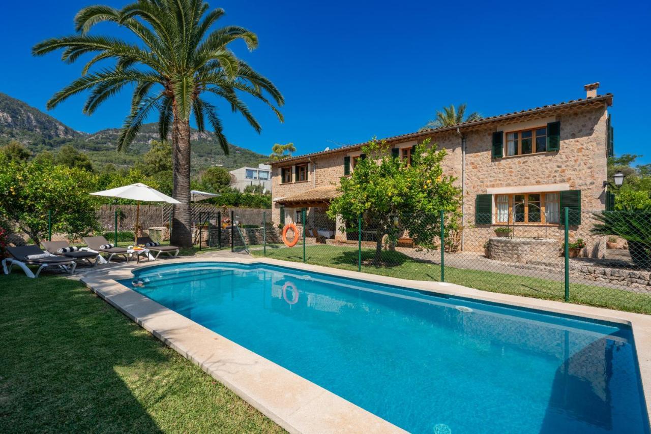 Sa Finqueta, Luxury Elegant Mansion With Breathtaking Views Of Soller Villa Esterno foto